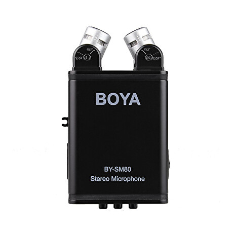 Mikrofon BOYA BY-SM80 směrový stereofonní studiový
