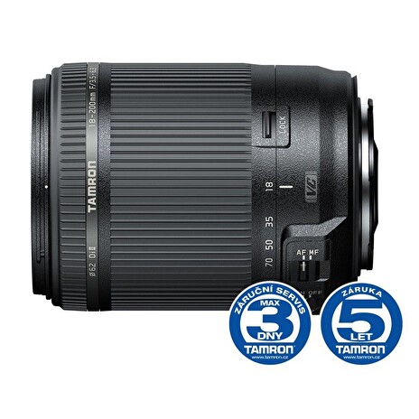 Objektiv Tamron AF 18-200mm F/3.5-6.3 Di II VC pro Canon, servisovaný kus, 100% funkční