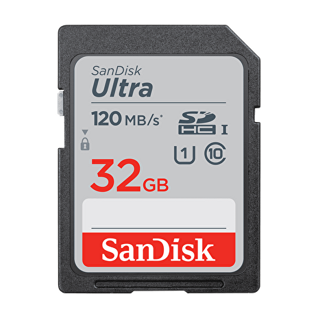 SanDisk Ultra SDHC 32GB 120MB/s Class10 UHS-I