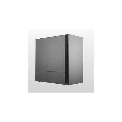 CoolerMaster case Silencio S400 Steel, mATX, USB3.0, Card reader, čierna