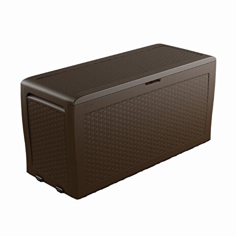 Zahradní box Keter Samoa Rattan Box 270L hnědý