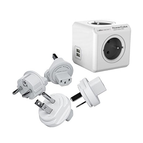 PowerCube ReWirable USB Grey