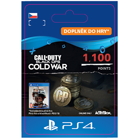 ESD CZ PS4 - 1,100 Call of Duty®: Black Ops Cold War Points