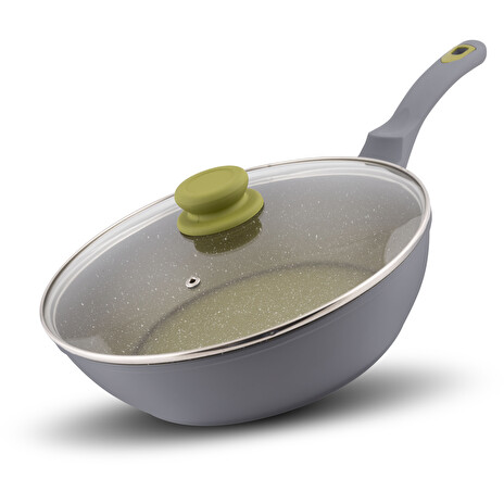 Pánev Lamart LT1196 28 cm s poklicí Olive