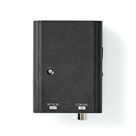 Převodník Toslink/Cinch Nedis ACON2505BK