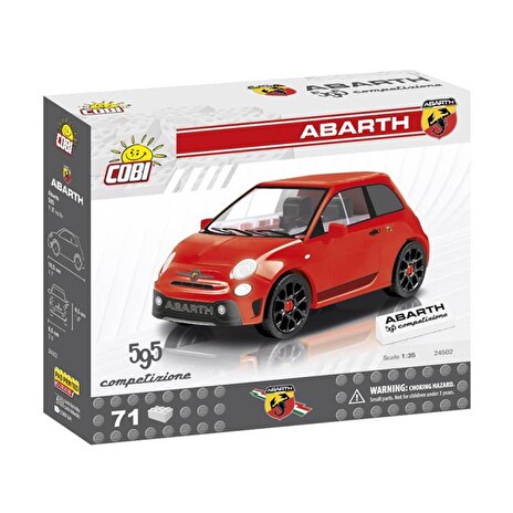 Stavebnice COBI 24502 Fiat Abarth 595, 1:35, 71 k