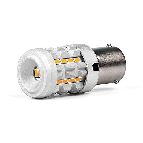 Autožárovka LED BAU15s 12V CARCLEVER 95AC008ora oranžová