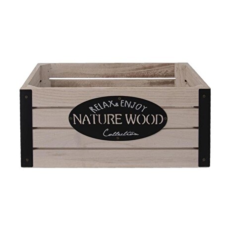 Bedýnka dekorativní ORION Rustic 31x21x13cm