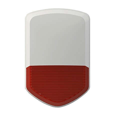 iGET SECURITY P11v2 - Bezdrátová venkovní siréna 100 dB, indikace alarmu pomocí červené LED diody, 230V, pro M2B/M3B