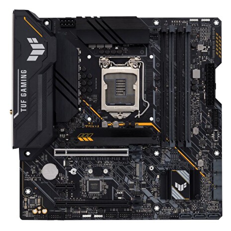 ASUS MB Sc LGA1200 TUF GAMING B560M-PLUS WIFI, Intel B560, 4xDDR4, 1xDP, 1xHDMI, WI-FI, mATX