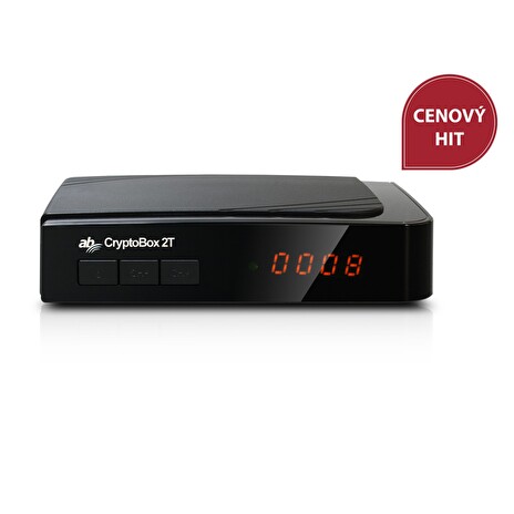 AB CryptoBox 2T HD terestriálny/káblový prijímač