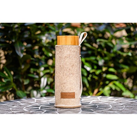Obal GoodGlass 450 ml velký, béžový