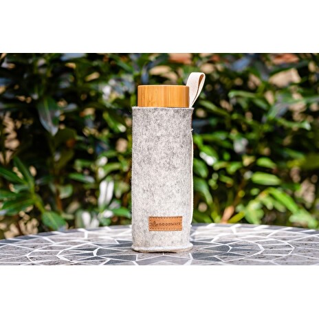 Obal GoodGlass 350 ml malý, světle šedý