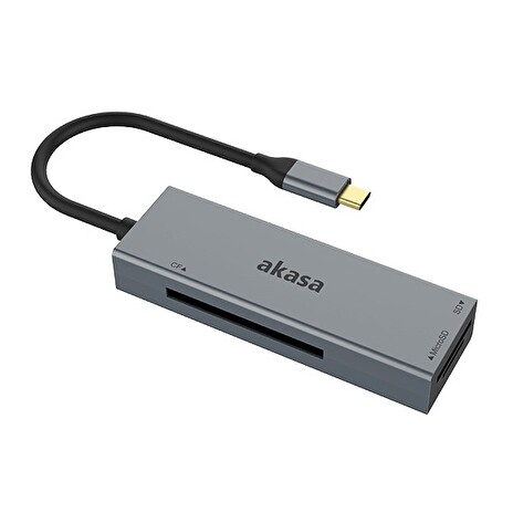 AKASA USB 3.2 Type-C čtečka karet