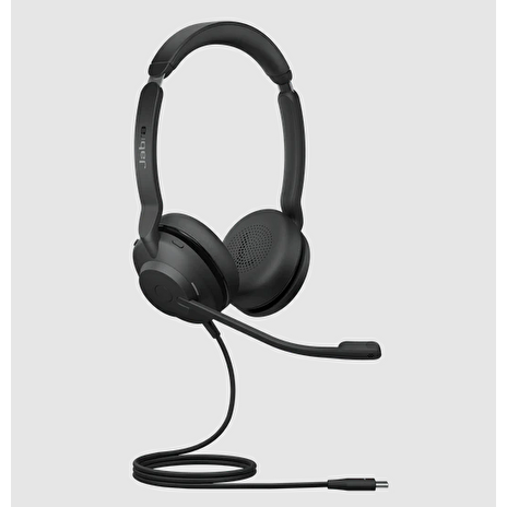 Jabra Evolve2 30/Stereo/USB-C/Drát/Černá