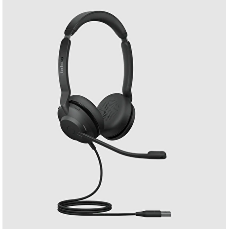 Jabra Evolve2 30/Stereo/USB/Drát/Černá