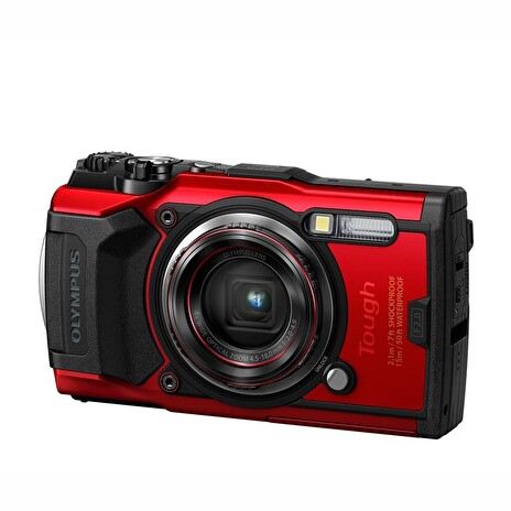 Digitální fotoaparát Olympus TG-6 Red - po opravě