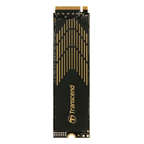 TRANSCEND MTE240S 1TB SSD disk M.2 2280 with Heatsink, PCIe Gen4 x4 NVMe 1.4 (3D TLC), 3800MB/s R, 3200MB/s W