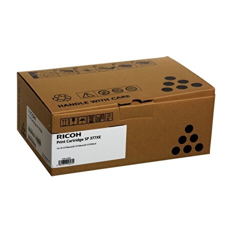 Ricoh - toner 408162 SP 377XE SP 377DNWX & SP 377SFNWX (6.4K Prints @ ISO 19752) černý