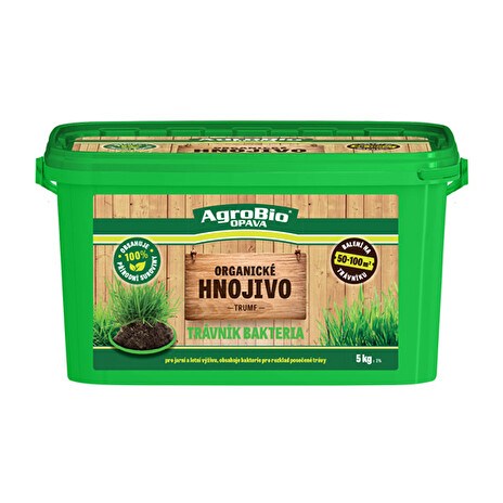 Hnojivo organické AgroBio Trumf Trávník Bakteria 5kg
