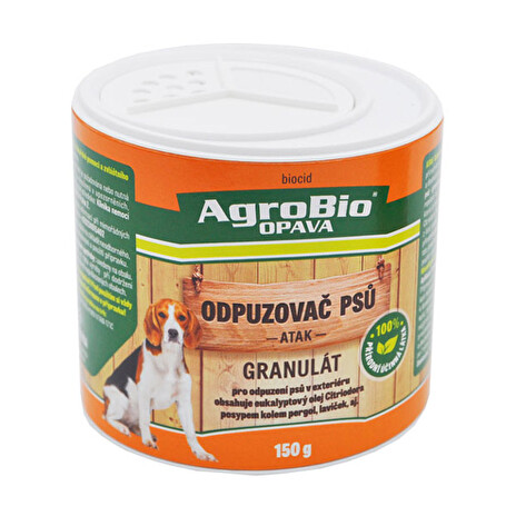 Odpuzovač psů AgroBio Atak 150g