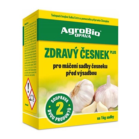 Přípravek ke hnojení česneku AgroBio Zdravý česnek Plus