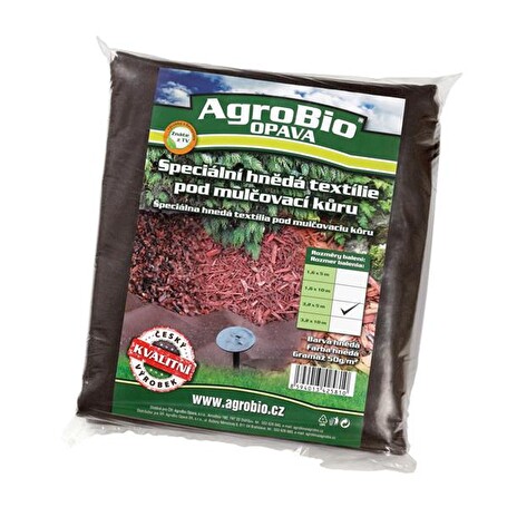 Netkaná textílie AGROBIO 3,2x5m hnědá