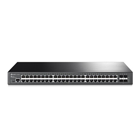 TP-Link JetStream switch TL-SG3452, 48xGbE RJ45, 4xGbE SFP, 1xMicroUSB, fanless