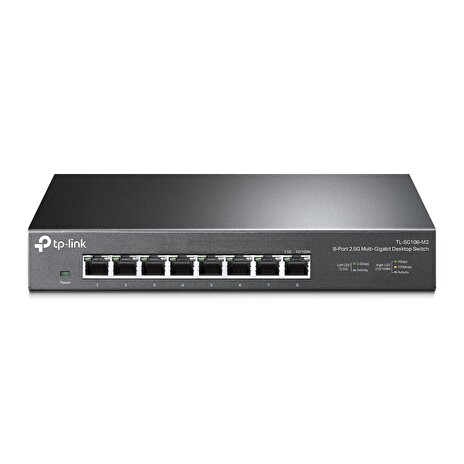 TP-Link switch TL-SG108-M2, 8x 2.5GbE, fanless