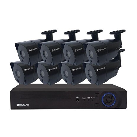 Kamerový systém SECURIA PRO NVR8CHV5-B