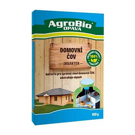 Přípravek k rozkladu organických nečistot v domovních odpadech AGROBIO Inbakter 3x100g