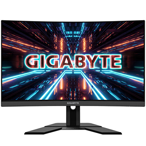 GIGABYTE LCD - 27" Gaming monitor G27QC A, 2560x1440 QHD, 250cd/m2, 1ms, 2xHDMI 2.0, 2xDP 1.2, curve, VA, 165Hz
