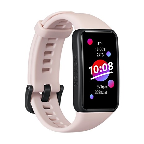 Honor Band 6/Black/Sport Band/Pink