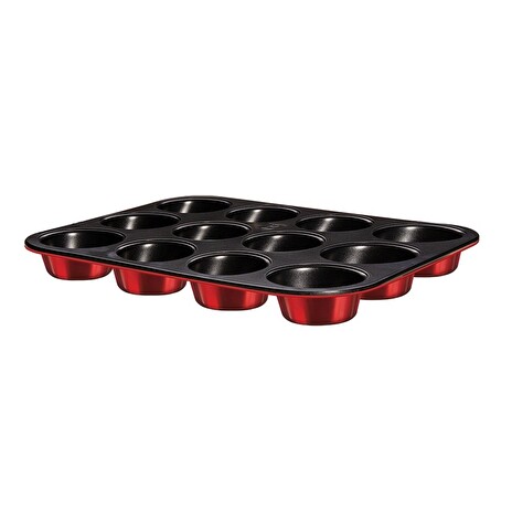 Forma na muffiny Berlingerhaus s mramorovým povrchem 12 ks Burgundy Metallic Line