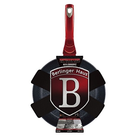 Pánev Berlingerhaus s mramorovým povrchem 24 cm Black Burgundy Metallic Line BH-1621