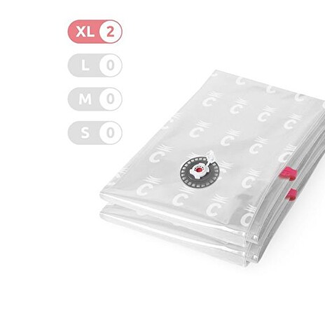 Sada vakuových úložných sáčků COMPACTOR RAN8285 Bag Aspispace XL 2ks
