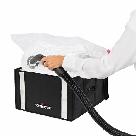 Vakuový úložný box s pouzdrem COMPACTOR 3D Black Edition M 125L 42x40x25cm