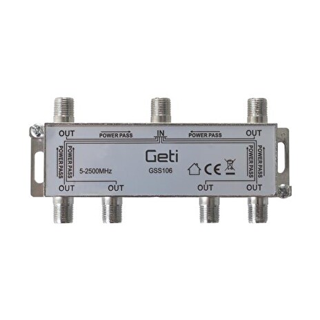 Anténní rozbočovač GETI GSS106 6 výstupů
