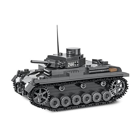 Stavebnice COBI 2707 II WW PzKpfw III Ausf J, 1:48, 290 k