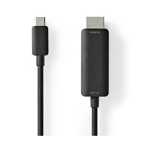 Adaptér USB-C-HDMI Nedis CCGP64655BK20