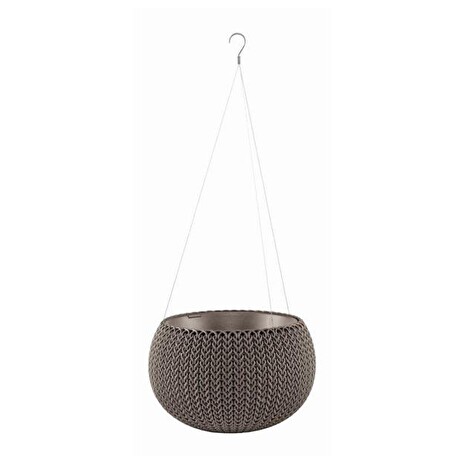 Květináč KETER Cozy S Harvest Brown