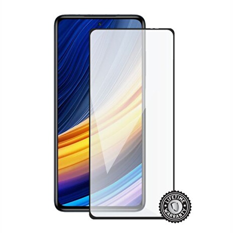 Screenshield ochrana displeje Tempered Glass pro XIAOMI Poco F3 (full COVER), černá