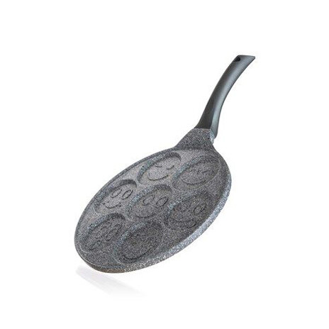 Pánev BANQUET Granite Smile 7 na lívance Grey 26cm