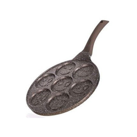 Pánev BANQUET Granite Smile 7 na lívance Brown 26cm