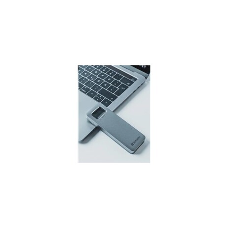VERBATIM externí SSD 1TB, Executive Fingerprint Secure SSD, USB 3.2 Gen 1/USB-C, (W:356 MB/s, R:344 MB/s), šedá