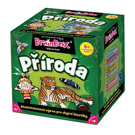 Hra GreenBoardGames Brainbox CZ - příroda