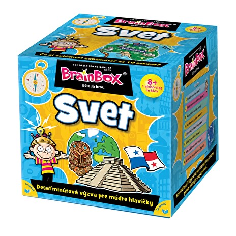 Hra GreenBoardGames Brainbox SK - svet