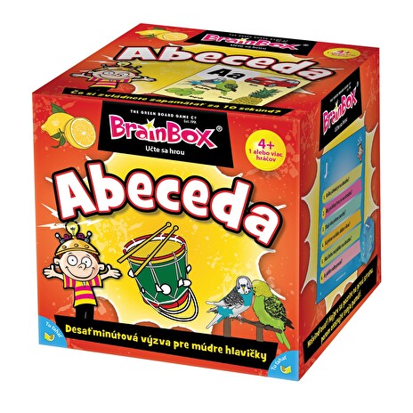 Hra GreenBoardGames Brainbox SK - abeceda