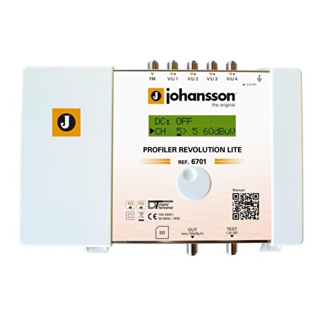 Anténní zesilovač programovatelný Johansson 6701 Profiler LITE