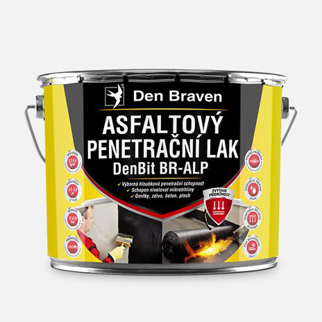 Asfaltový penetrační lak DEN BRAVEN DenBit BR–ALP 9kg